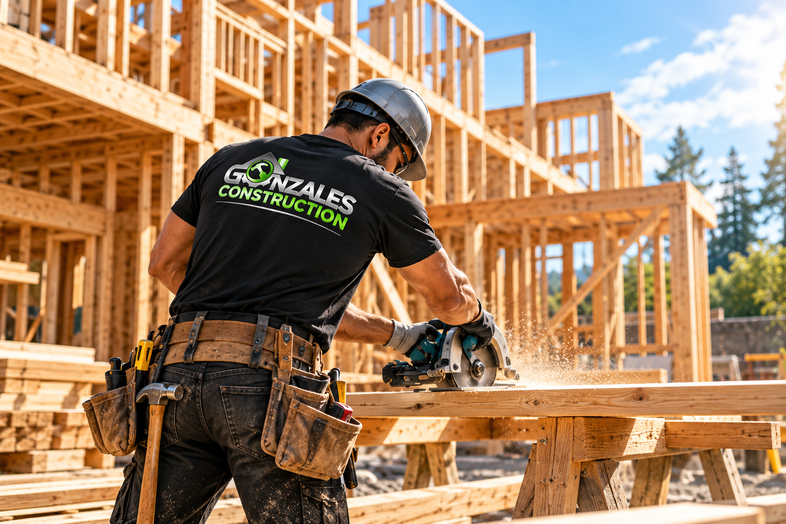 Gonzales Construction professional craftsmanship at work